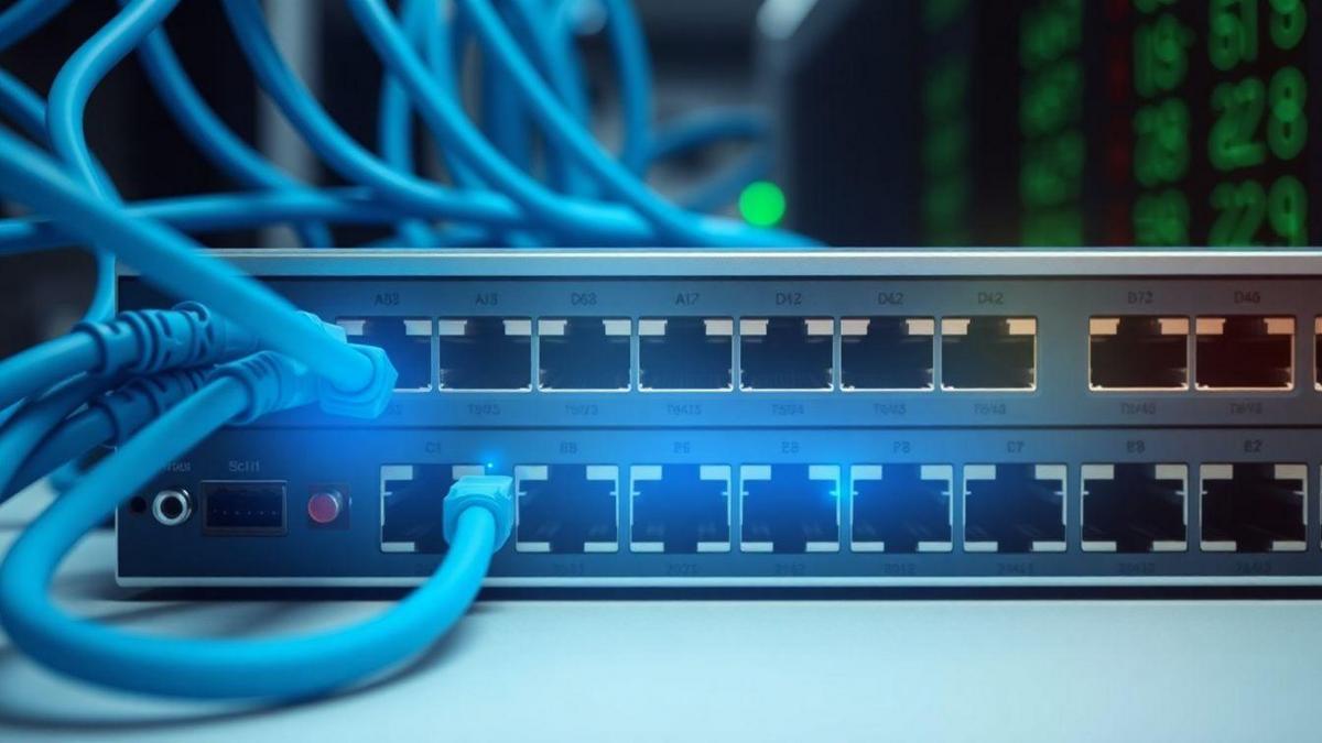 Monitoramento de portas cabeadas intuitivo e identificação de ativos cabeados automática