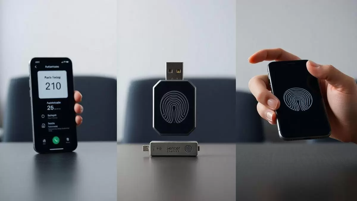 Como escolher entre aplicativo autenticador, tokens de hardware e biometria