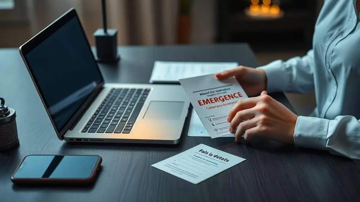 Como gerir recuperações, códigos de backup e acesso de emergência